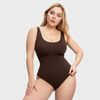 Bodysuit cuello U