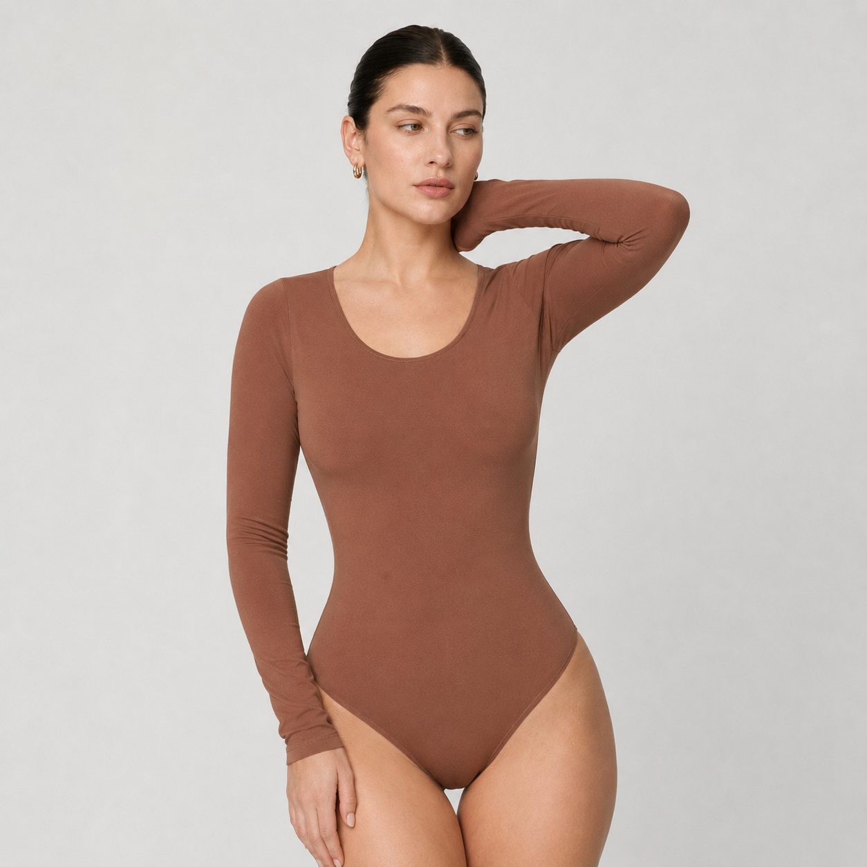 Bodysuit manga larga